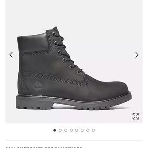 Women’s Timberland 6” premium Nubuck lace up work boots boots